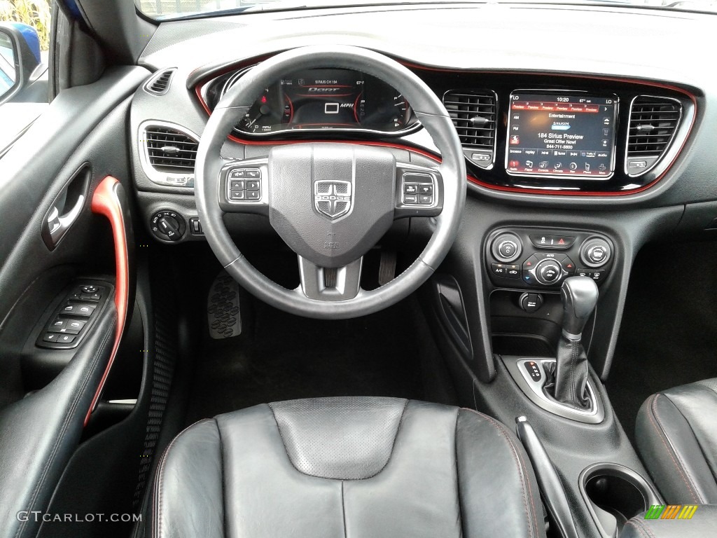 2016 Dart GT - Laser Blue Pearl / Black photo #27