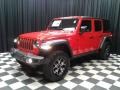 Firecracker Red - Wrangler Unlimited Rubicon 4x4 Photo No. 2