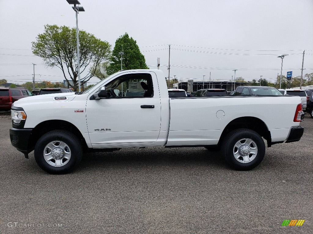 Bright White 2019 Ram 3500 Tradesman Regular Cab 4x4 Exterior Photo #133207260