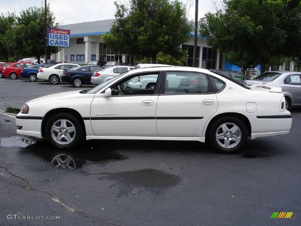 2003 Impala LS - White / Neutral Beige photo #3