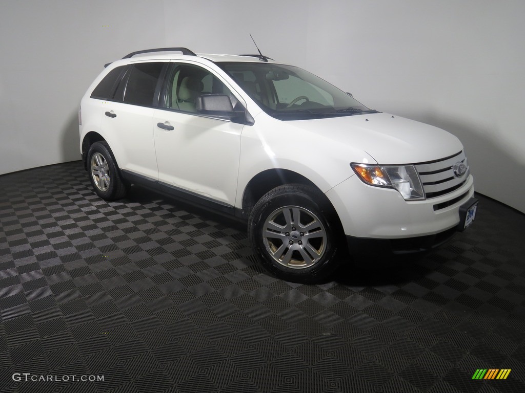 2010 Edge SE - White Suede / Medium Light Stone photo #2