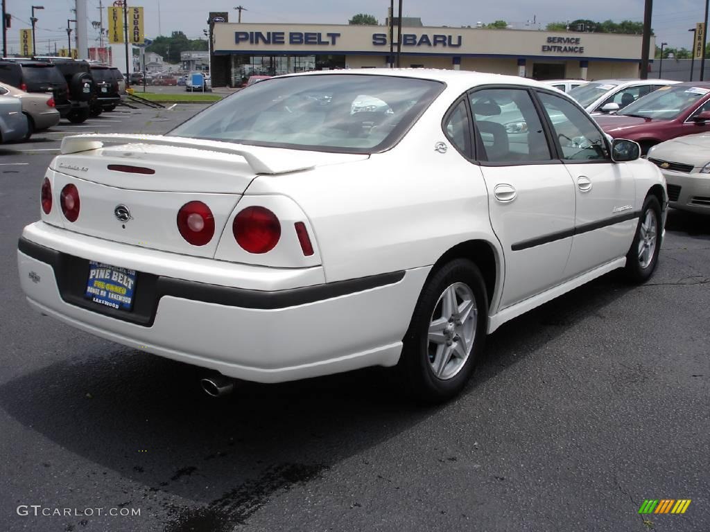 2003 Impala LS - White / Neutral Beige photo #5