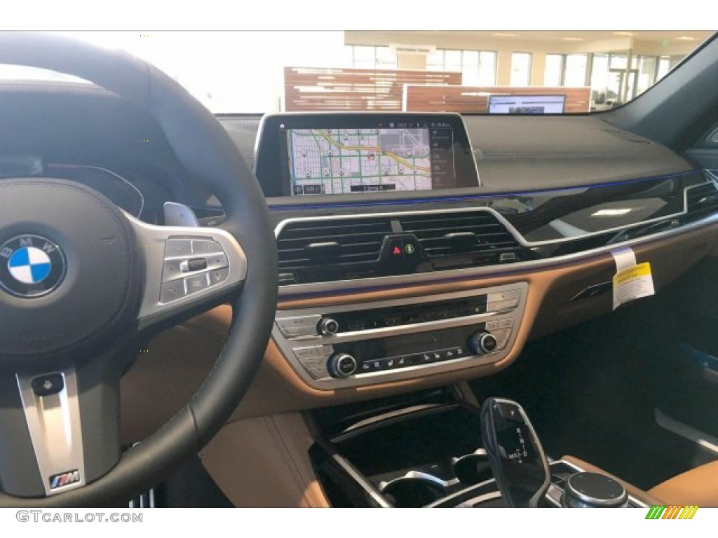 2020 7 Series 750i xDrive Sedan - Carbon Black Metallic / Cognac photo #5