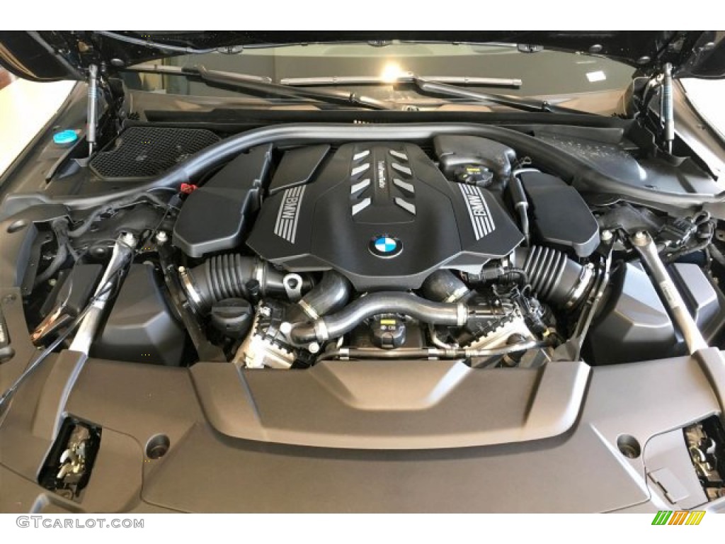 2020 7 Series 750i xDrive Sedan - Carbon Black Metallic / Cognac photo #9