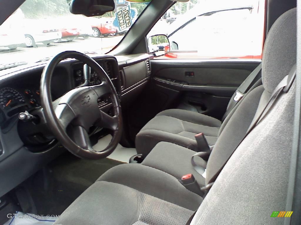 2003 Silverado 1500 Z71 Extended Cab 4x4 - Dark Gray Metallic / Dark Charcoal photo #4