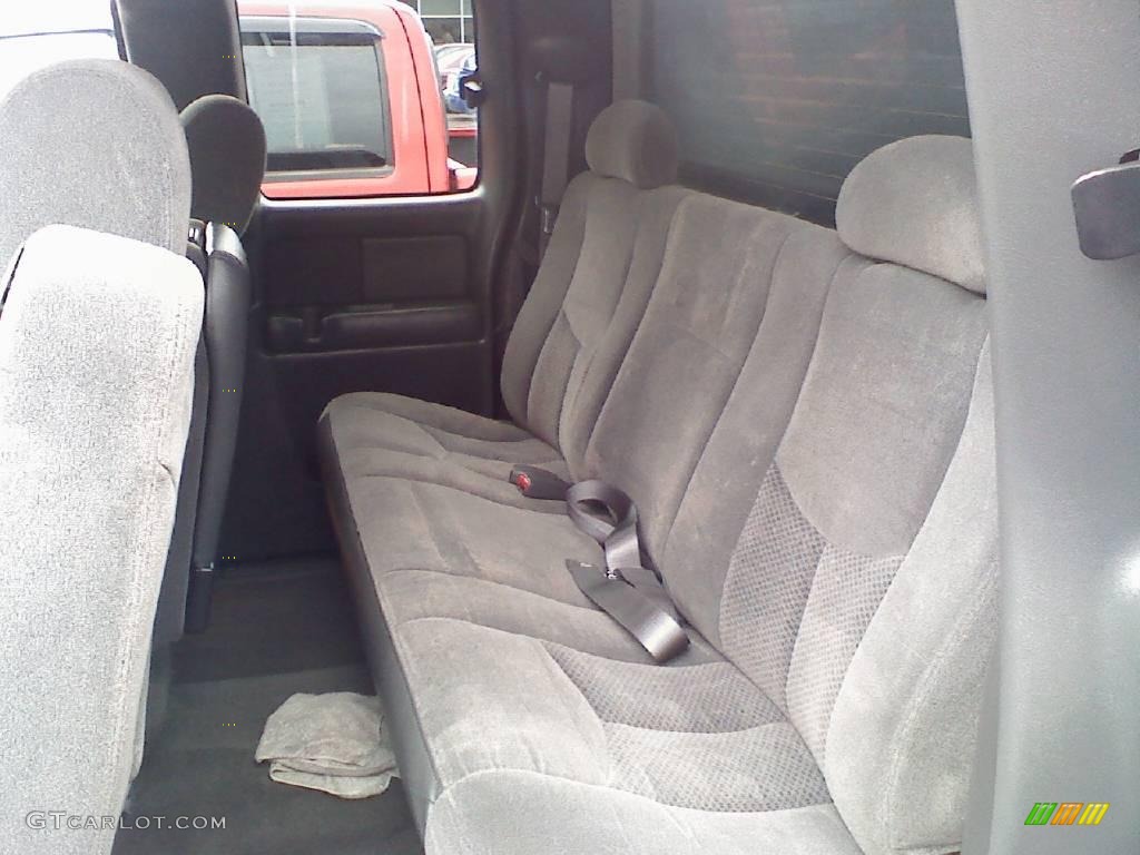 2003 Silverado 1500 Z71 Extended Cab 4x4 - Dark Gray Metallic / Dark Charcoal photo #5