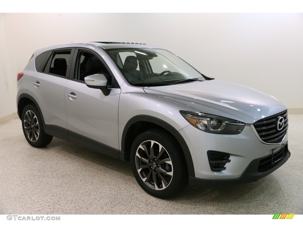 2016 CX-5 Grand Touring AWD - Sonic Silver Metallic / Black photo #1