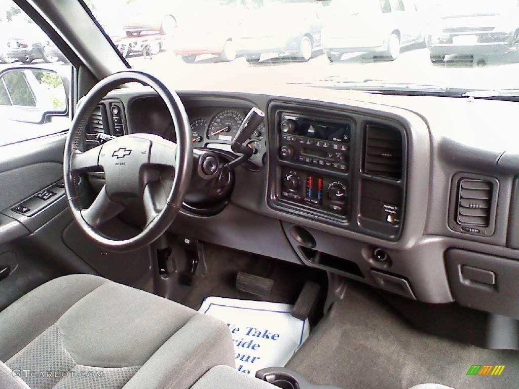 2003 Silverado 1500 Z71 Extended Cab 4x4 - Dark Gray Metallic / Dark Charcoal photo #8