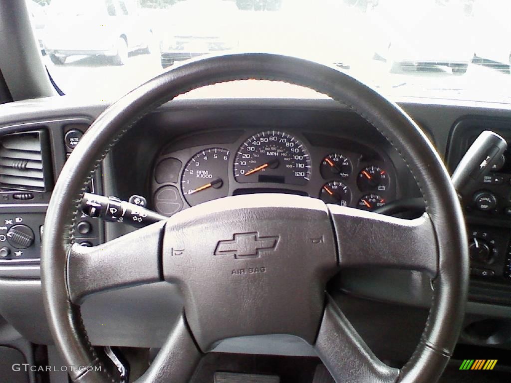 2003 Silverado 1500 Z71 Extended Cab 4x4 - Dark Gray Metallic / Dark Charcoal photo #11