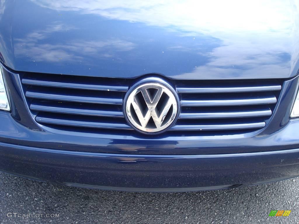 2001 Jetta GLS VR6 Sedan - Galactic Blue / Grey photo #24