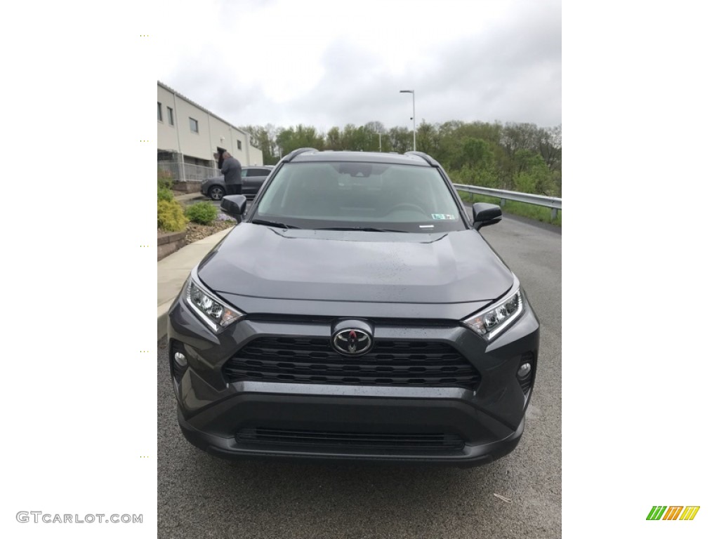 2019 RAV4 XLE AWD - Magnetic Gray Metallic / Black photo #2