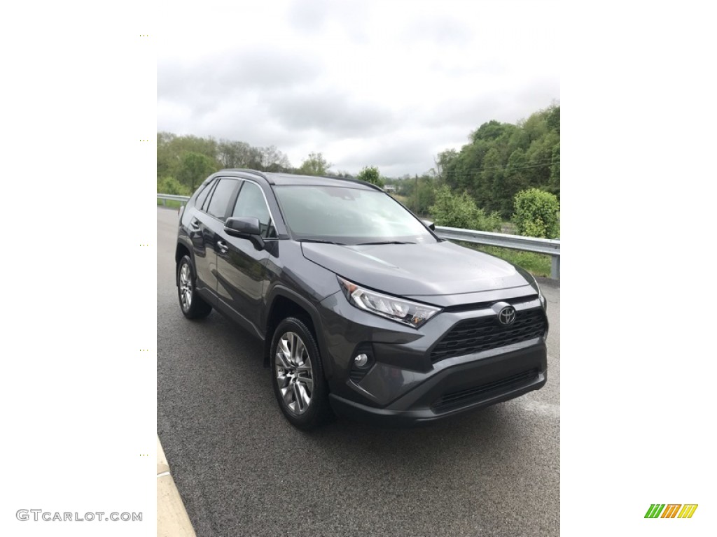 2019 RAV4 XLE AWD - Magnetic Gray Metallic / Black photo #3