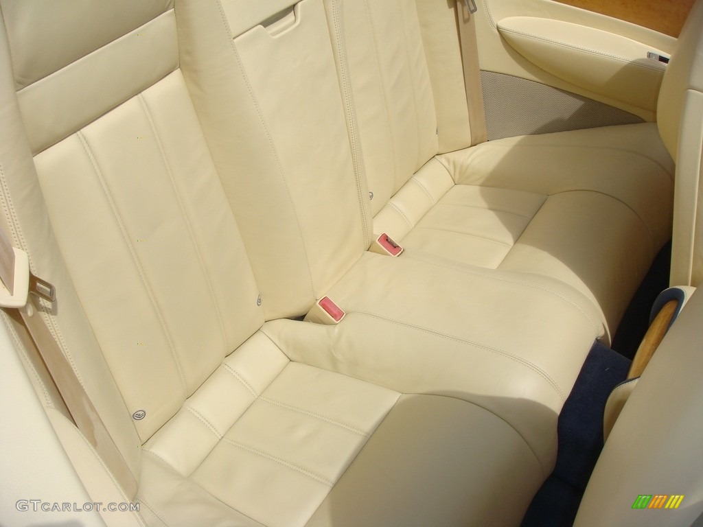 2008 Bentley Continental GTC Standard Continental GTC Model Rear Seat Photos
