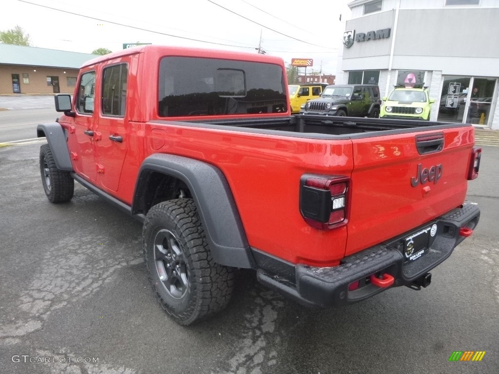 Firecracker Red 2020 Jeep Gladiator Rubicon 4x4 Exterior Photo #133215813