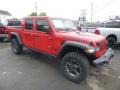 2020 Firecracker Red Jeep Gladiator Rubicon 4x4  photo #8