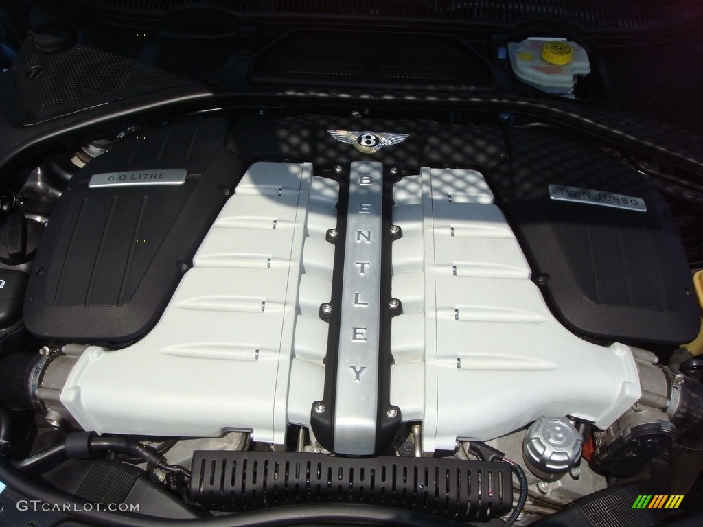 2008 Bentley Continental GTC Standard Continental GTC Model 6.0L Twin-Turbocharged DOHC 48V VVT W12 Engine Photo #133216023