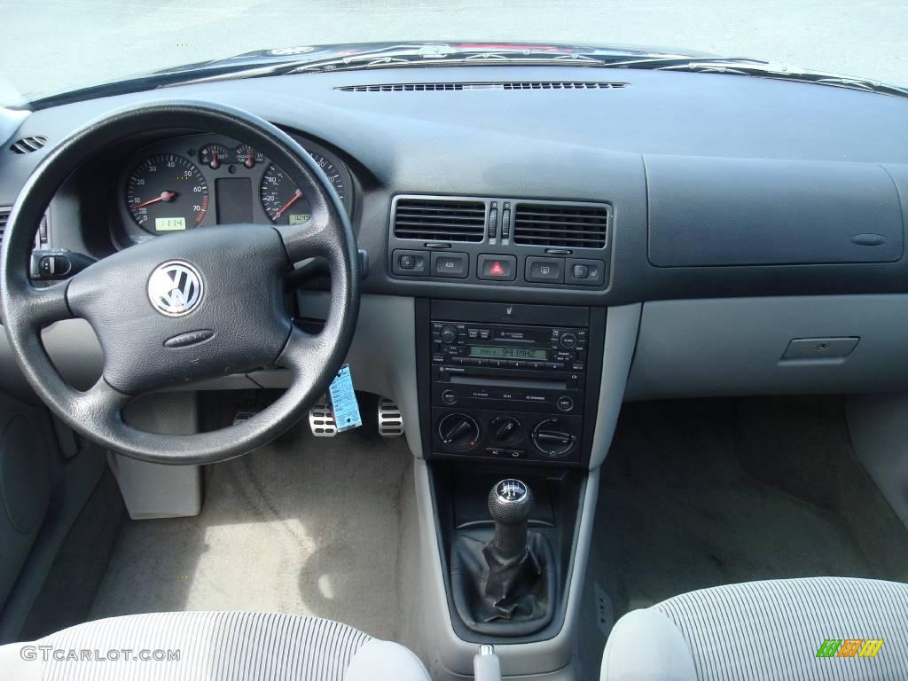 2001 Jetta GLS VR6 Sedan - Galactic Blue / Grey photo #31