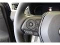 Black 2019 Toyota RAV4 XSE AWD Hybrid Steering Wheel