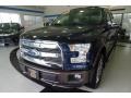 2016 Blue Jeans Ford F150 Lariat SuperCab 4x4  photo #1