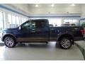 2016 Blue Jeans Ford F150 Lariat SuperCab 4x4  photo #2