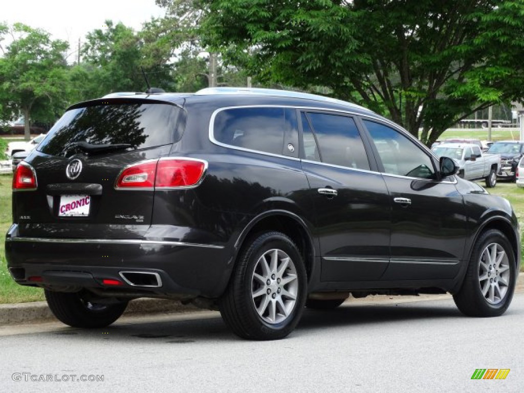 2017 Enclave Leather AWD - Iridium Metallic / Ebony/Ebony photo #3