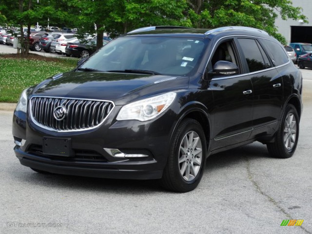2017 Enclave Leather AWD - Iridium Metallic / Ebony/Ebony photo #5