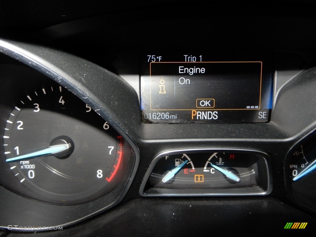 2018 Focus Titanium Hatch - Lightning Blue / Medium Soft Ceramic photo #25