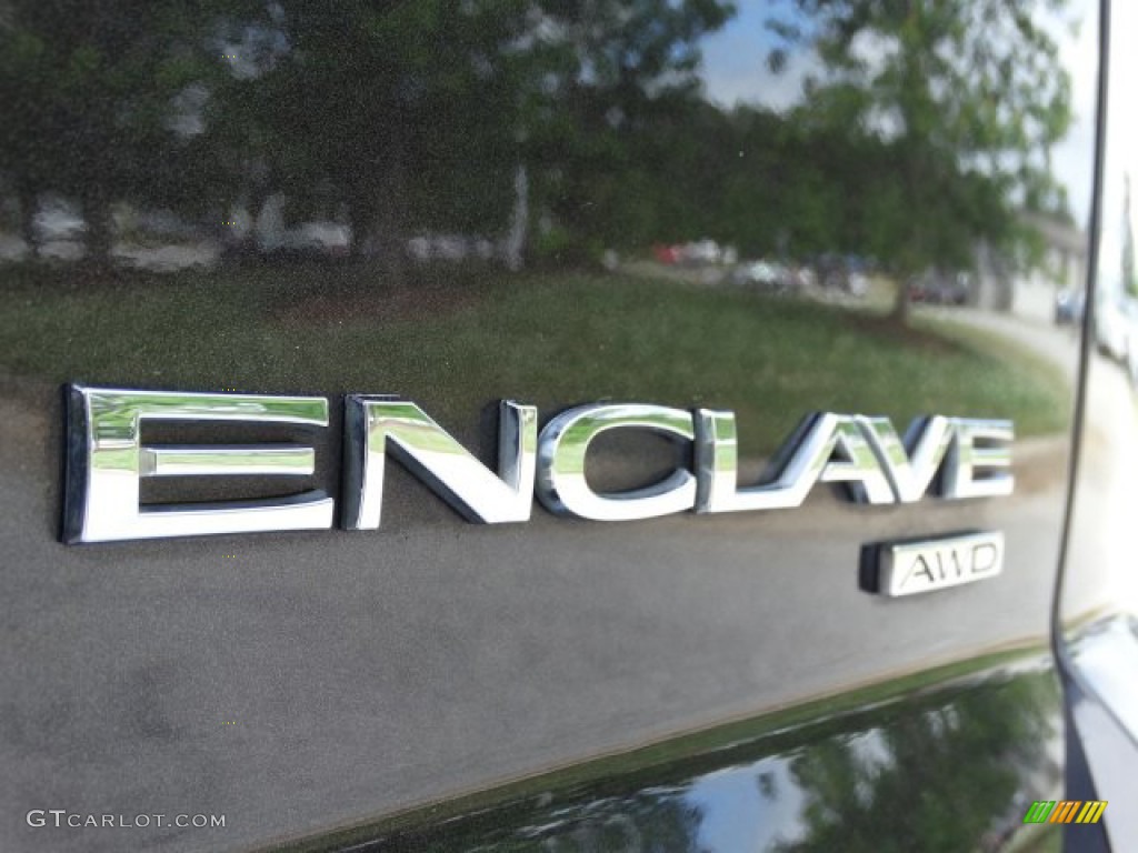 2017 Enclave Leather AWD - Iridium Metallic / Ebony/Ebony photo #9