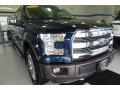 2016 Blue Jeans Ford F150 Lariat SuperCab 4x4  photo #12