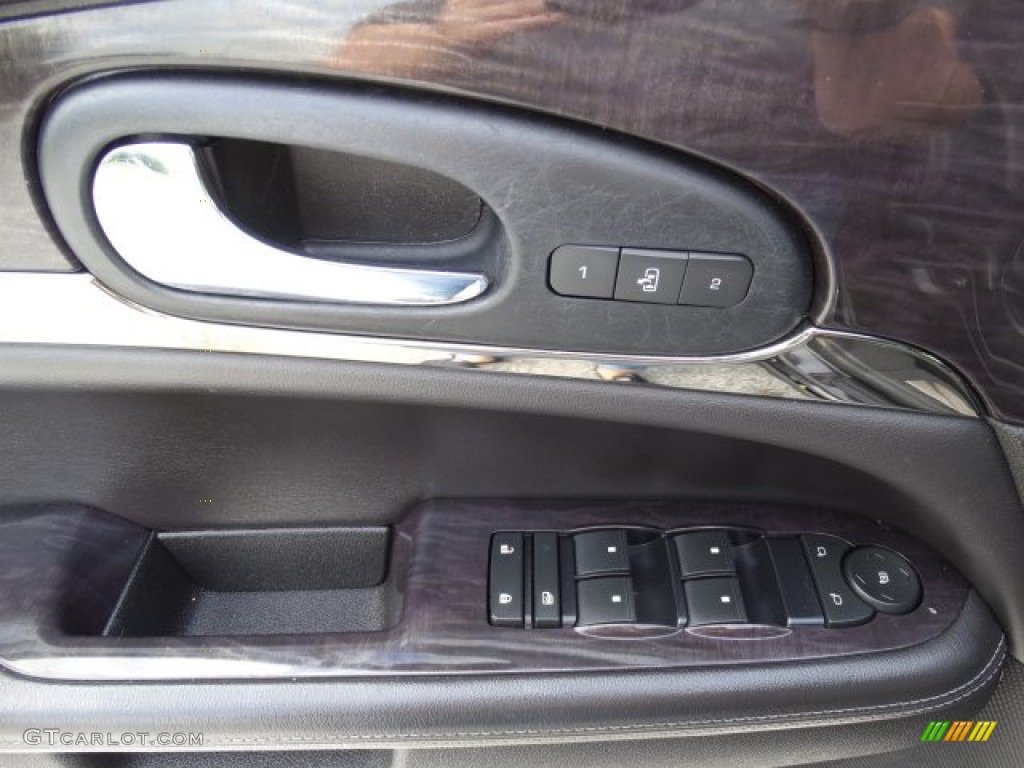 2017 Enclave Leather AWD - Iridium Metallic / Ebony/Ebony photo #13