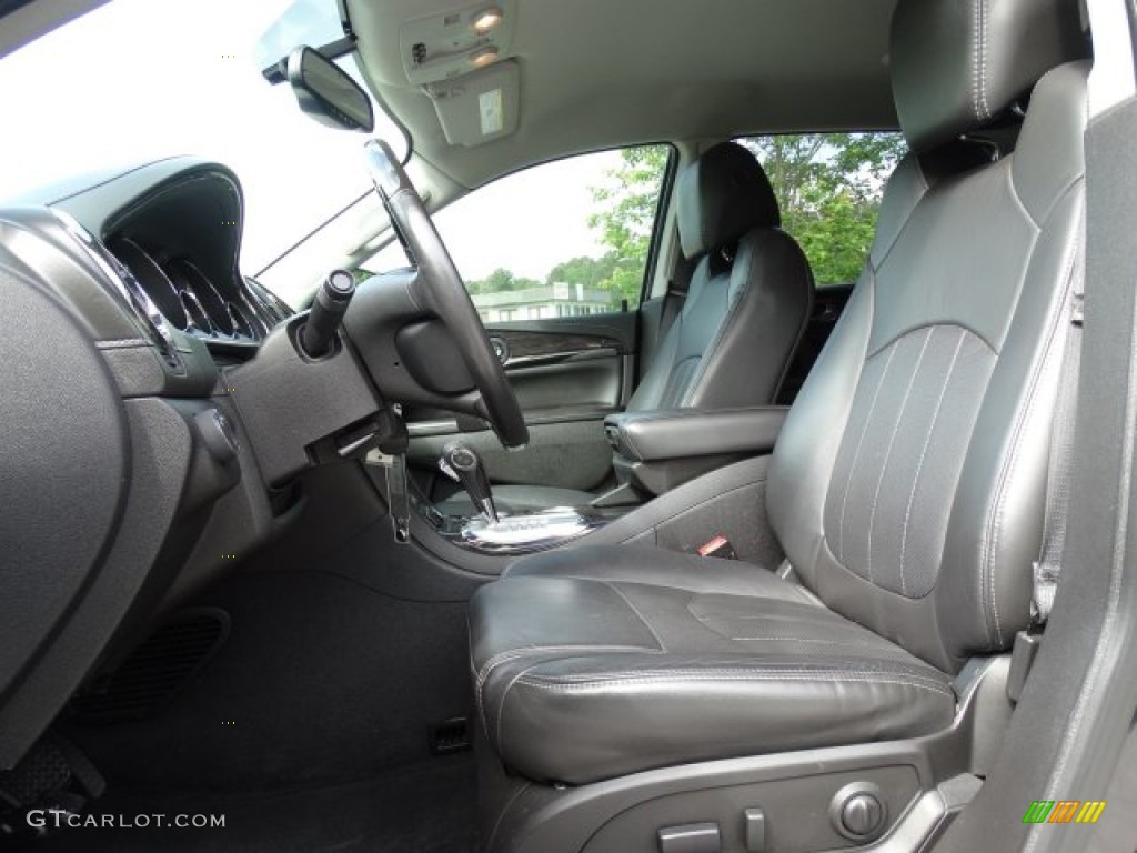 2017 Enclave Leather AWD - Iridium Metallic / Ebony/Ebony photo #14