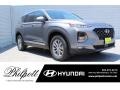 Machine Gray 2019 Hyundai Santa Fe SEL