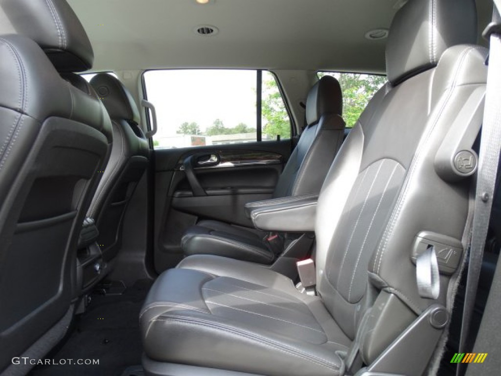 2017 Enclave Leather AWD - Iridium Metallic / Ebony/Ebony photo #22