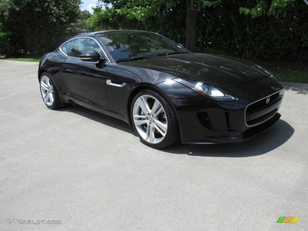 2016 F-TYPE Coupe - Ultimate Black Metallic / Jet photo #10