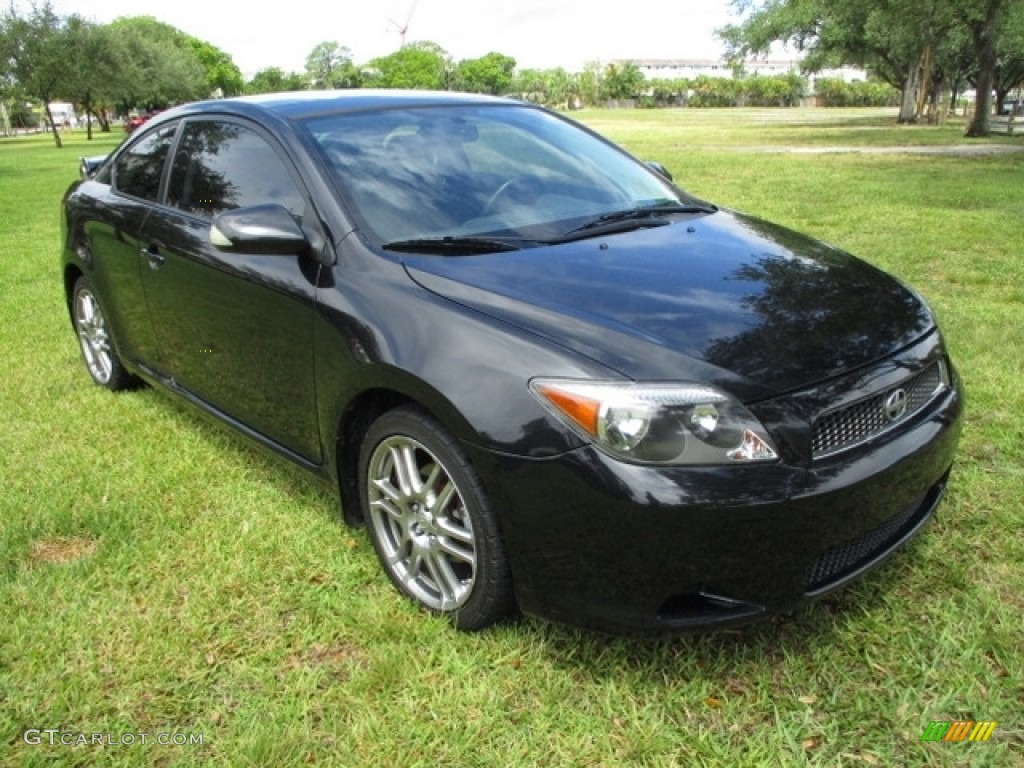 2007 tC  - Black Sand Pearl / Dark Charcoal photo #59