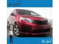 Salsa Red Pearl 2014 Toyota Sienna LE