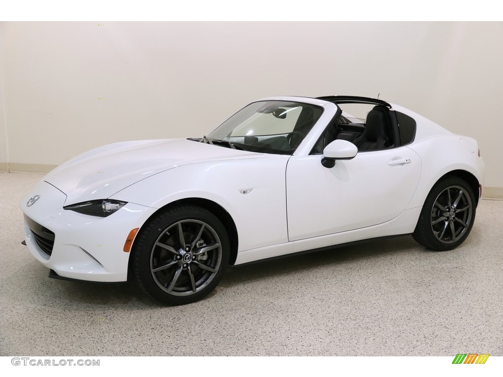 Snowflake White Pearl Mica 2019 Mazda MX-5 Miata RF Grand Touring Exterior Photo #133225998