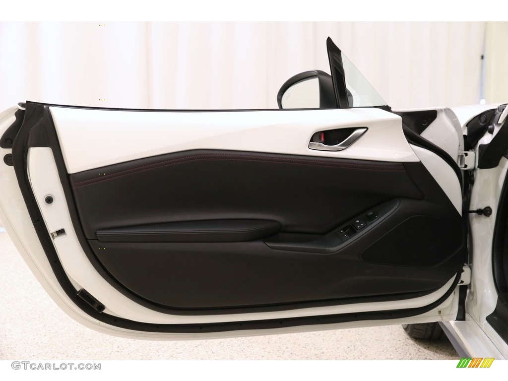 2019 Mazda MX-5 Miata RF Grand Touring Black Door Panel Photo #133226007