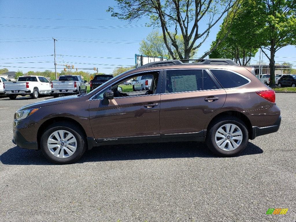 Cinnamon Brown Pearl 2019 Subaru Outback 2.5i Premium Exterior Photo #133226013