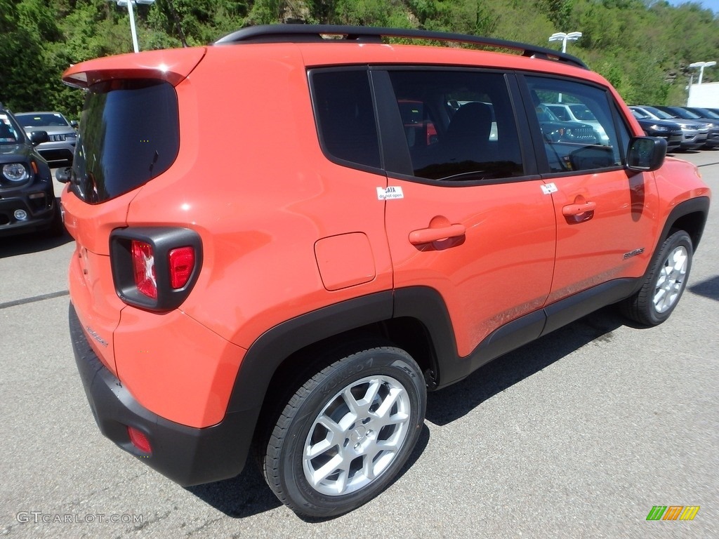 2019 Renegade Sport 4x4 - Omaha Orange / Black photo #6