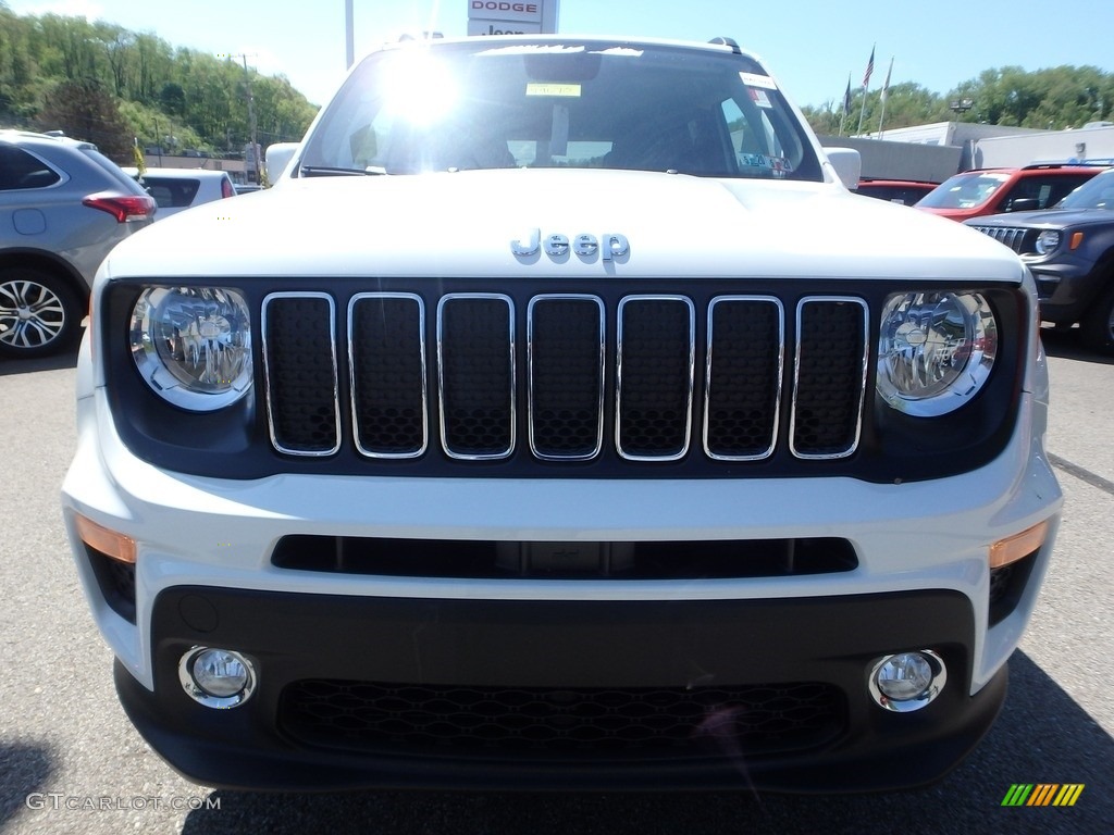 2019 Renegade Latitude 4x4 - Alpine White / Black photo #9