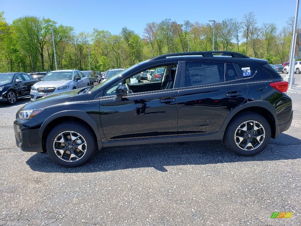 Crystal Black Silica 2019 Subaru Crosstrek 2.0i Premium Exterior Photo #133227756