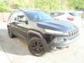 Brilliant Black Crystal Pearl - Cherokee Trailhawk 4x4 Photo No. 3