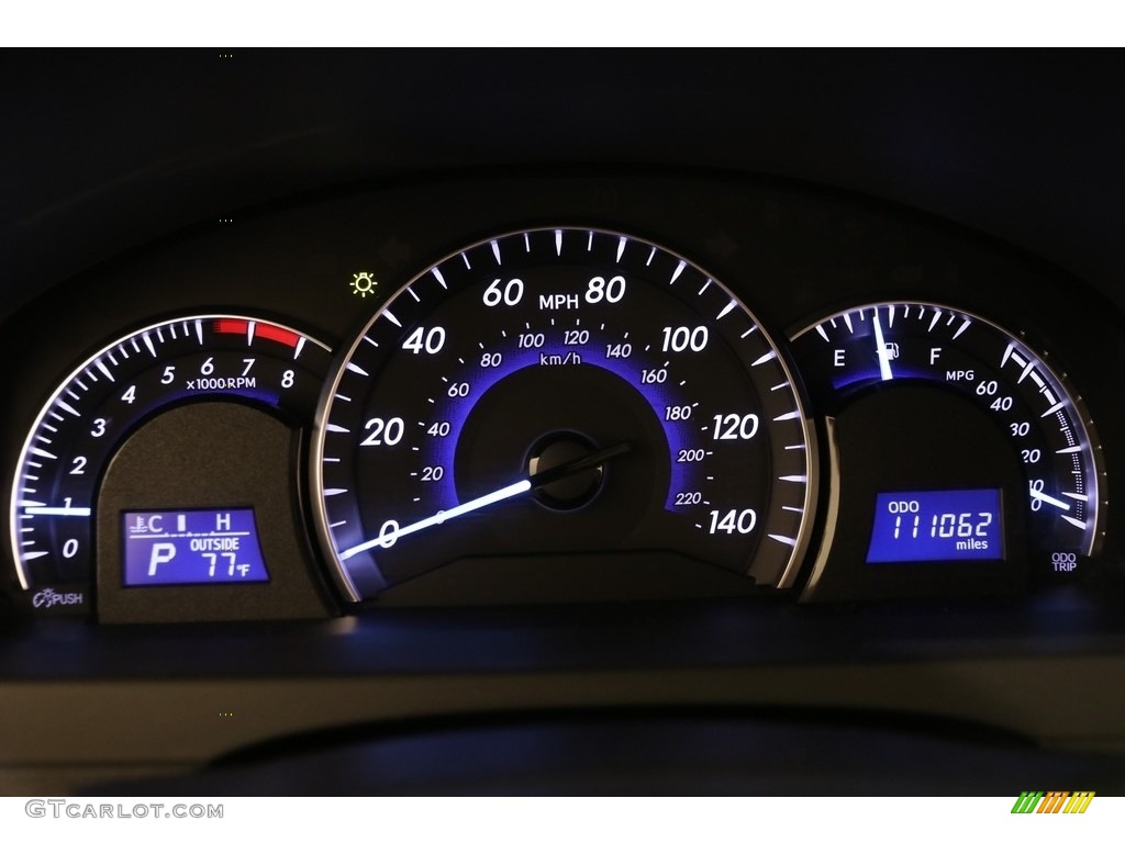 2012 Camry XLE - Cypress Green Pearl / Ivory photo #8