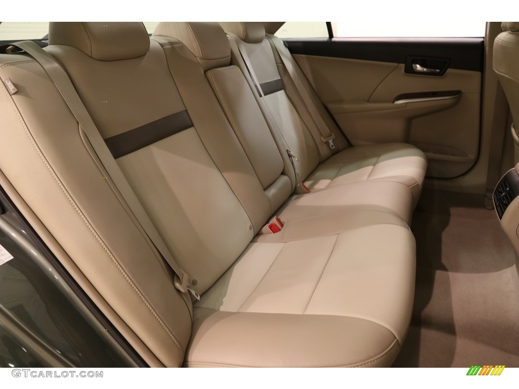 2012 Camry XLE - Cypress Green Pearl / Ivory photo #17