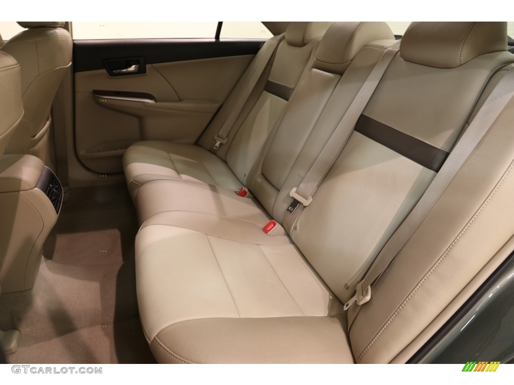 2012 Camry XLE - Cypress Green Pearl / Ivory photo #18