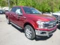 2019 Ruby Red Ford F150 Lariat SuperCrew 4x4  photo #3