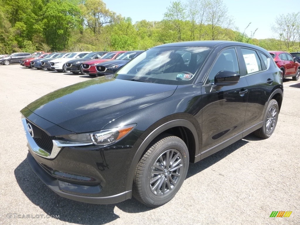 Jet Black Mica 2019 Mazda CX-5 Sport AWD Exterior Photo #133229907