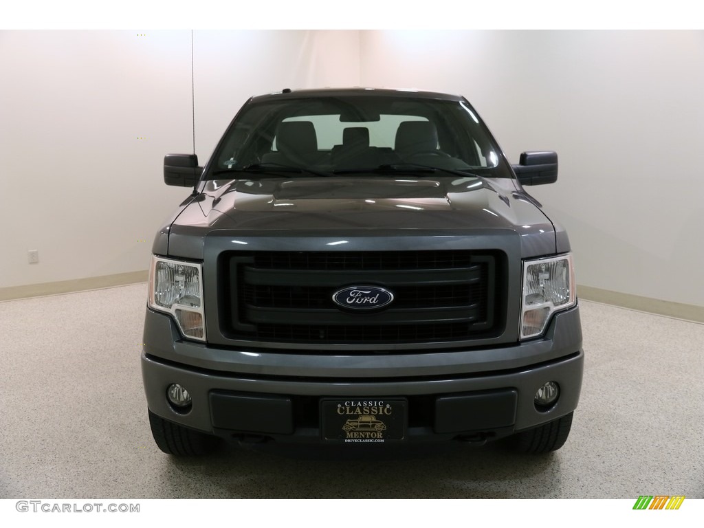 2014 F150 STX SuperCab 4x4 - Sterling Grey / Steel Grey photo #2