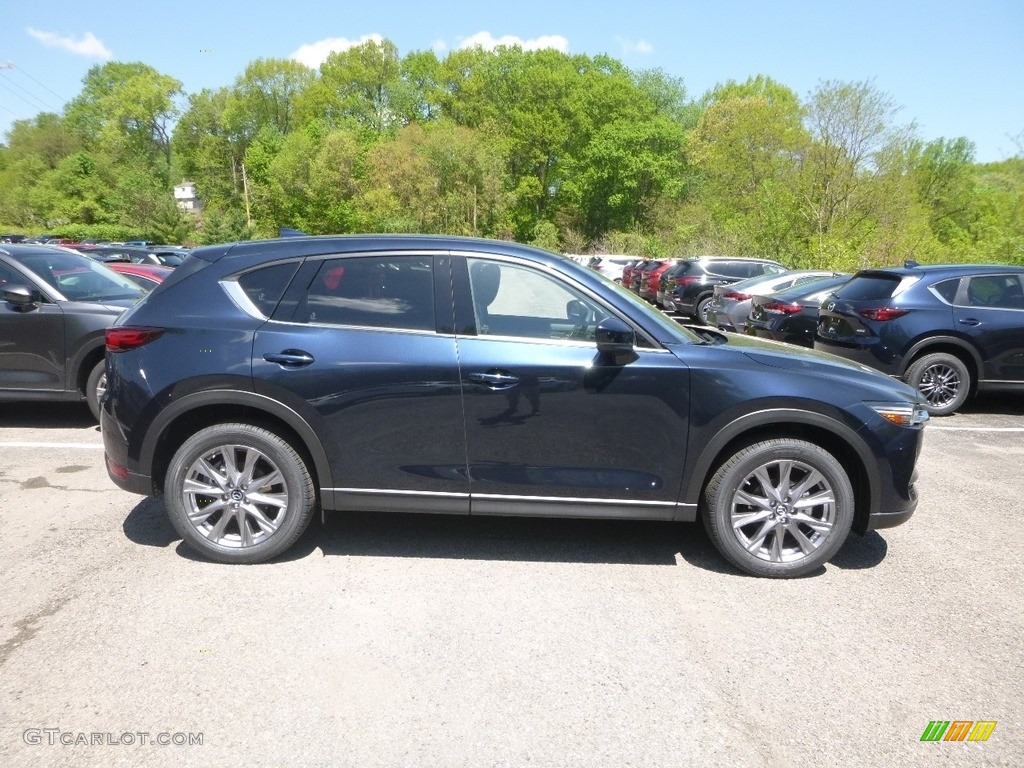 Deep Crystal Blue Mica 2019 Mazda CX-5 Grand Touring AWD Exterior Photo #133230447